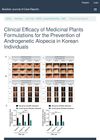 Clinical Efficacy of Medicinal Plant Formulations for the Prevention of Androgenetic Alopecia in Korean Individuals