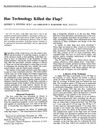 Has Technology Killed the Flap?
