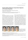 Female Hairline Preference Among Various Segments of the Korean Population