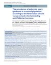 The Prevalence of Polycystic Ovary Syndrome in a Normal Population According to the Rotterdam Criteria Versus Revised Criteria Including Anti-Mullerian Hormone