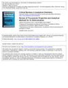 Review of Fluconazole Properties and Analytical Methods for Its Determination