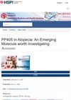 PP405 in Alopecia: An Emerging Molecule Worth Investigating