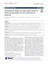 Transdermal Delivery of Minoxidil Using HA-PLGA Nanoparticles for the Treatment of Alopecia