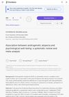 Association Between Androgenetic Alopecia and Psychological Well-Being: A Systematic Review and Meta-Analysis