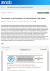 Formulation and Evaluation of Herbal-Based Hair Mask