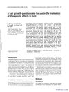 A Hair Growth Questionnaire for Use in the Evaluation of Therapeutic Effects in Men
