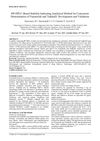 RP-HPLC-Based Stability-Indicating Analytical Method for Concurrent Determination of Finasteride and Tadalafil: Development and Validation