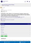 Evaluation of the Efficacy of a Biomimetic Peptide Solution for Rejuvenation of Donor Scalp and as Storage Media for Hair Follicle Grafts During FUE Hair Transplantation