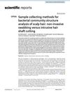Sample Collecting Methods for Bacterial Community Structure Analysis of Scalp Hair: Non-Invasive Swabbing Versus Intrusive Hair Shaft Cutting