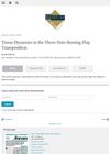 Tissue Dynamics in the Three-Hair-Bearing Flap Transposition