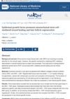 Epidermal Growth Factor Promotes Mesenchymal Stem Cell-Mediated Wound Healing and Hair Follicle Regeneration