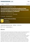 Uncertainty and Sensitivity Analysis of Hair Growth Duration in Human Scalp Follicles Under Normal and Alopecic Conditions