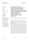 Dendrobium Officinale Polysaccharide Improves Hair Regrowth in Androgenetic Alopecia Mice and Is Associated with Coordinated Changes in Local Steroid Metabolism, ESR1 Activation, and Keratin-Related Follicular Responses