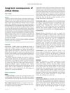 Long-Term Consequences of Critical Illness