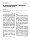 The Hyperandrogenic-Insulin-Resistant Acanthosis Nigricans Syndrome: Therapeutic Response