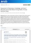 Assessment of Awareness, Knowledge, and Use of Minoxidil and Its Side Effects Among Adults: A Cross-Sectional Study