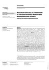 Maximum Efficacy of Finasteride Is Obtained Within 6 Months and Maintained Over 6 Years