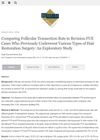 Comparing Follicular Transection Rate in Revision FUE Cases Who Previously Underwent Various Types of Hair Restoration Surgery: An Exploratory Study