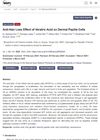 Anti-Hair Loss Effect of Veratric Acid on Dermal Papilla Cells