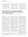 Topical Application of Thymidine Dinucleotide to Newborn Mice Reduces and Delays Development of UV-Induced Melanomas