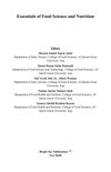 Essentials of Food Science and Nutrition