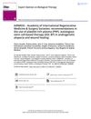 AIRMESS – Academy of International Regenerative Medicine & Surgery Societies: Recommendations in the Use of Platelet-Rich Plasma (PRP) and Autologous Stem Cell-Based Therapy (ASC-BT) in Androgenetic Alopecia and Wound Healing