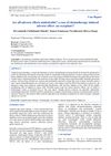 Are All Adverse Effects Undesirable? A Case of Chemotherapy-Induced Adverse Effect - An Exception!