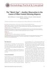 The 'Watch Sign' – Another Observation in the Course of Male Frontal Fibrosing Alopecia