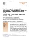 Electron Paramagnetic Resonance Spectroscopy for Investigating Murine Telogen Skin After Spontaneous or Depilation-Induced Hair Growth