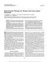 Ketoconazole Therapy for Women with Acne and/or Hirsutism