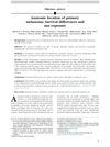 Anatomic Location of Primary Melanoma: Survival Differences and Sun Exposure