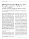 Safe Selection of Genetically Manipulated Human Primary Keratinocytes with Very High Growth Potential Using CD24