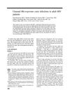 Unusual Microsporum Canis Infections in Adult HIV Patients