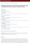 Androgen-Associated and Androgen-Independent Causes of Alopecia and Acne in Women: Literature Review