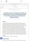 Comparative Study on Eucalyptol and Camphor Rich Essential Oils from Rhizomes of Hedychium Spicatum and Their Pharmacological, Antioxidant, and Antifungal Activities