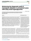 Enhancing the Diagnostic Yield of Monogenic Diabetes in Unresolved Cases With Early-Onset Hyperglycemia