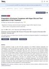 Preparation of Inclusion Complexes with Argan Oils and Their Application in Hair Treatment
