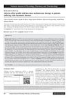 Adverse Effect Profile With Low-Dose Methotrexate Therapy in Patients Suffering With Rheumatic Diseases