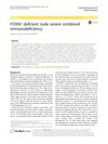 FOXN1 Deficient Nude Severe Combined Immunodeficiency