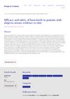 Efficacy and Safety of Baricitinib in Patients With Alopecia Areata: Evidence to Date