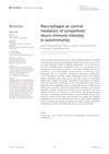 Macrophages as Central Mediators of Sympathetic Neuro-Immune Interplay in Autoimmunity