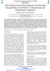 Role of Polycystic Ovary Syndrome in Increasing Susceptibility to COVID-19: A Biochemical and Psychological Approach