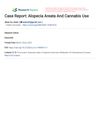 Case Report: Alopecia Areata and Cannabis Use