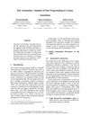 Pair Annotation: Adaptation of Pair Programming to Corpus Annotation