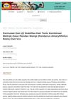 Formulation And Stability Testing Of Hair Tonic Combining Fragrant Pandan Leaf Extract (Pandanus Amaryllifolius Roxb.) And VCO