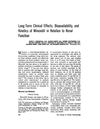 Long-Term Clinical Effects, Bioavailability, and Kinetics of Minoxidil in Relation to Renal Function