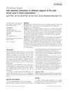 Hair Diameter Evaluation in Different Regions of the Safe Donor Area in Asian Populations