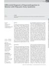 Differential Diagnosis of Hyperandrogenism in Women with Polycystic Ovary Syndrome