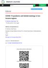 COVID-19 Pandemic and Teledermatology in Low-Income Regions