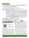 Trichoscopic Findings in Androgenetic Alopecia and Their Clinical Correlation